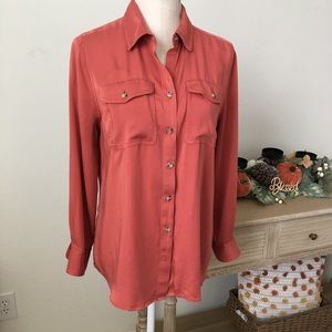 Chicos button blouse